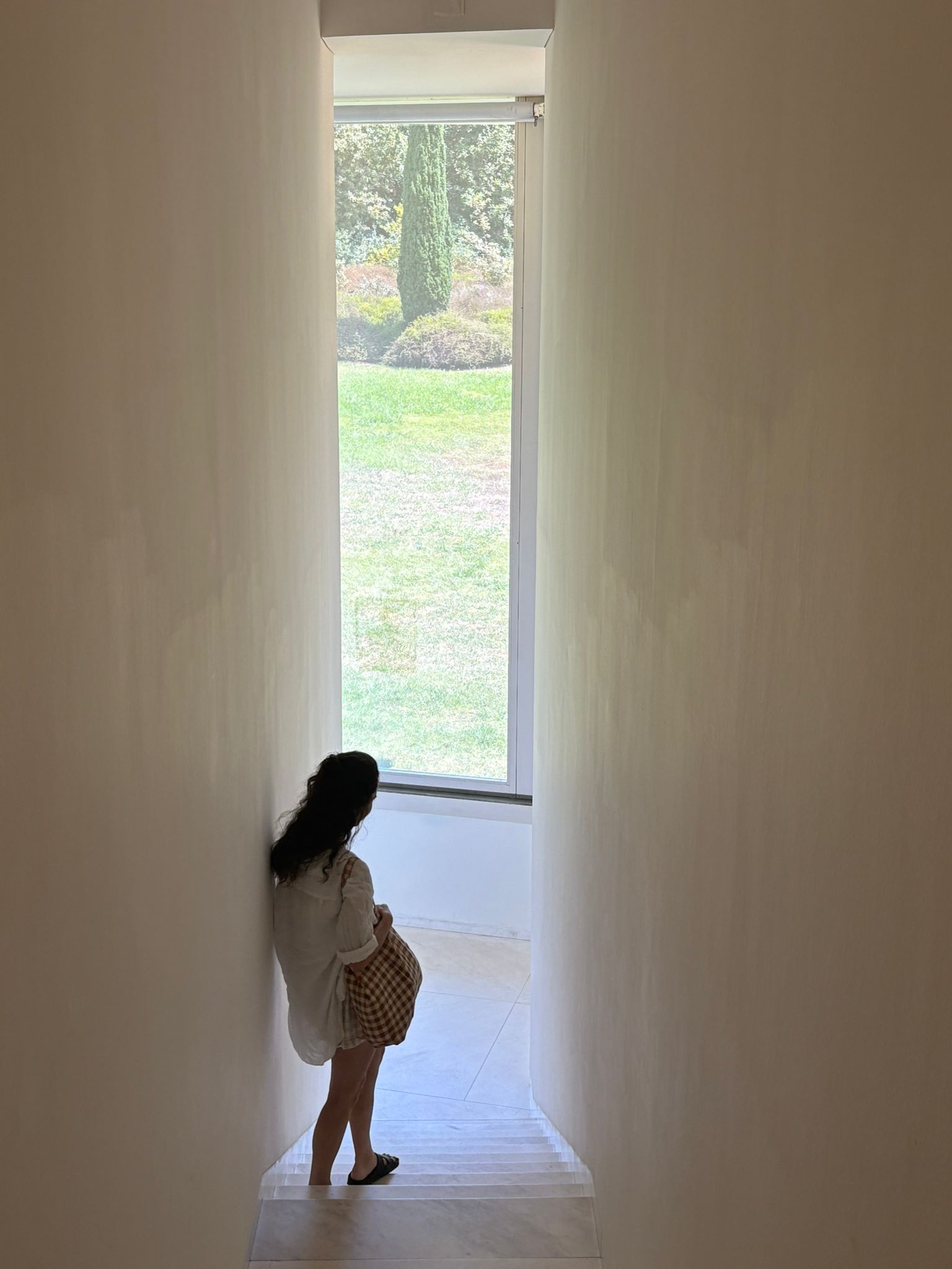 Ana at window