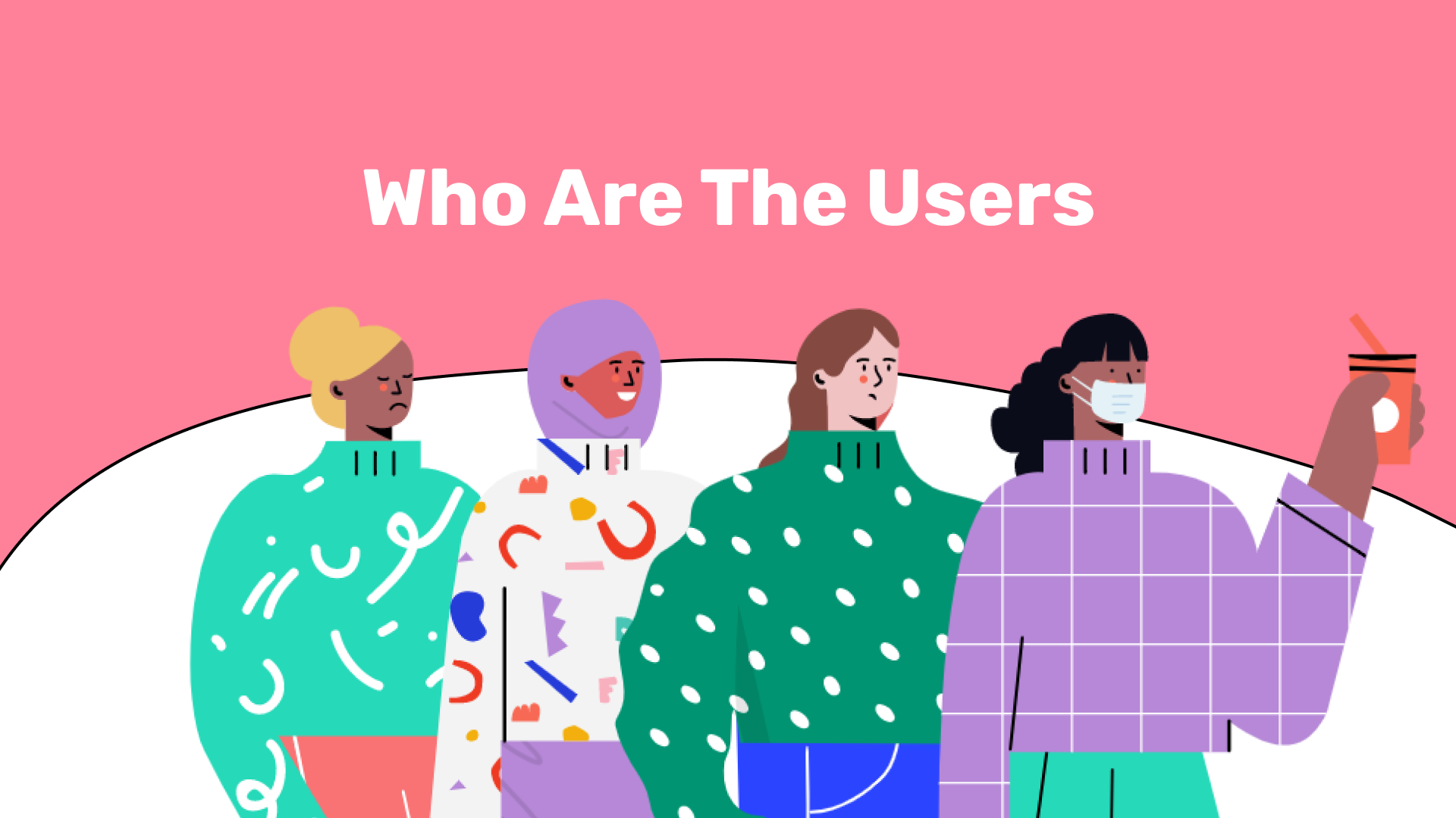 Illustrated audience for a section titled Who Are the Users